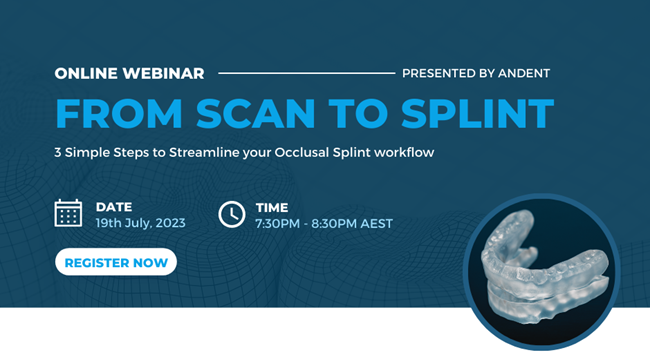From Scan to Splint: 3 Simple Steps to Streamline your Occlusal Splint workflow